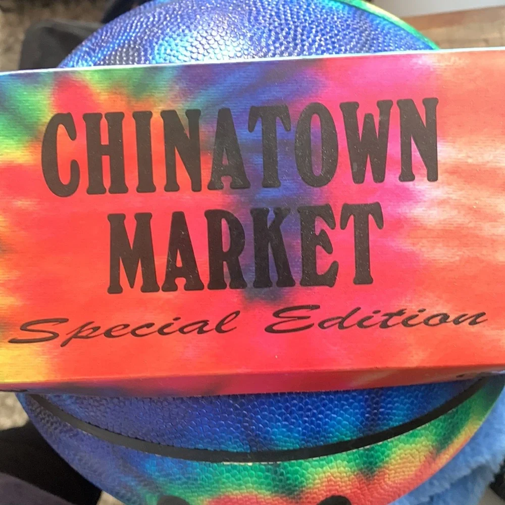 Chinatown Market Limited Ed. Tie Dye Basketball - Picture 3 of 5